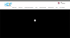 Desktop Screenshot of hdif-tz.org